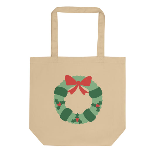 Eco Tote Bag with wreath