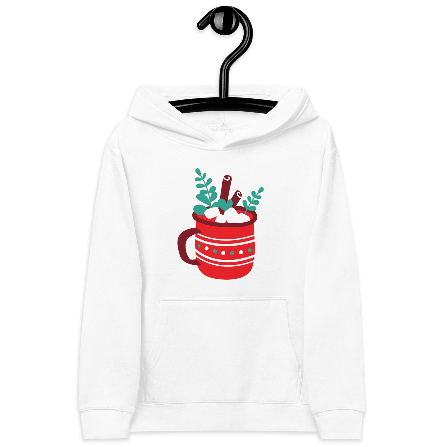 Kids fleece Hot Cocoa hoodie